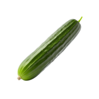 AI generated Cucumber isolated on transparent background png