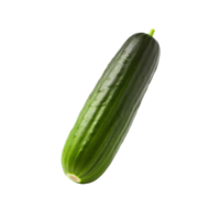 AI generated Cucumber isolated on transparent background png