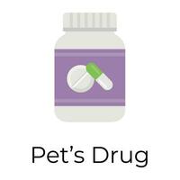 Trendy Pets Drug vector