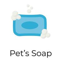 Trendy Pets Soap vector