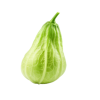 AI generated Fresh chayote isolated on transparent background png