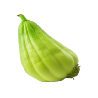 ai généré Frais chayote isolé sur transparent Contexte png