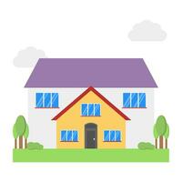 Trendy House Concepts vector