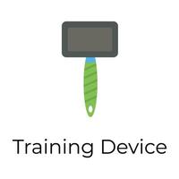 Trendy Training Device vector