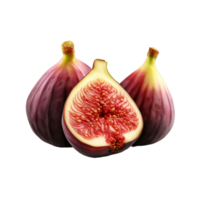 AI generated Fig isolated on transparent background png