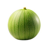 AI generated Ermelon isolated on transparent background png