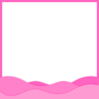 Rosa abstrakt Welle Hintergrund transparent Rand png