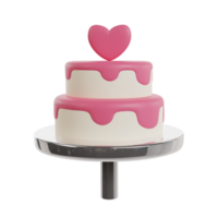 Wedding 3d icon clipart png