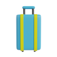 Travel holiday 3d icon render png