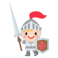 Chevalier dessin animé clipart png