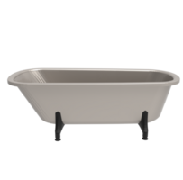 une baignoire avec une noir base png