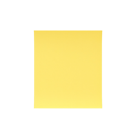 AI generated yellow sticky note on transparent background png