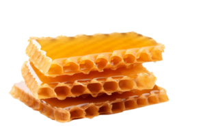 AI generated Honeycombs isolated on a transparent background png