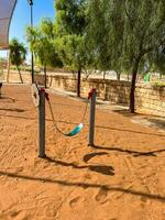 Children's playground at public park photo