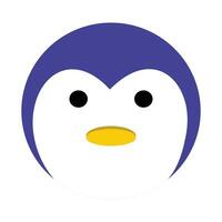 penguin animal cartoon isolated icon design, vector illustration graphic. cute animal design elements. Suitable for use as a complement to children's designs.
