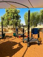 Children's playground at public park photo