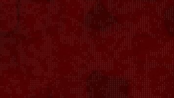 Abstract pattern Red color geometrical background, circular dots abstract pattern background video