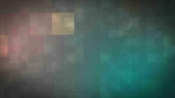 Digital Small Squares pattern futuristic Background Video, Squares pattern hi-tech technology background video