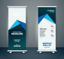 vector business roll up display standee for presentation purpose