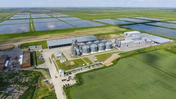 Plant for the drying and storage of grain photo