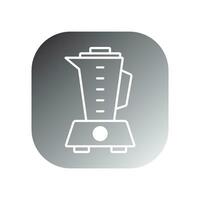 icon blender machine vector template