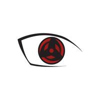 eye icon vector template