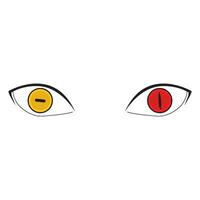 eye icon vector template