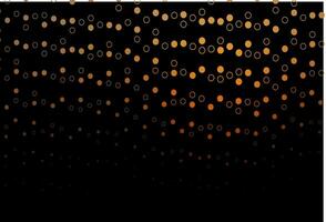 Dark Orange vector layout with circle shapes.