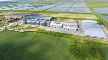 Plant for the drying and storage of grain photo