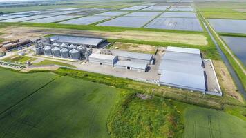 Plant for the drying and storage of grain photo