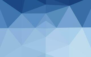 Light BLUE vector polygonal pattern.