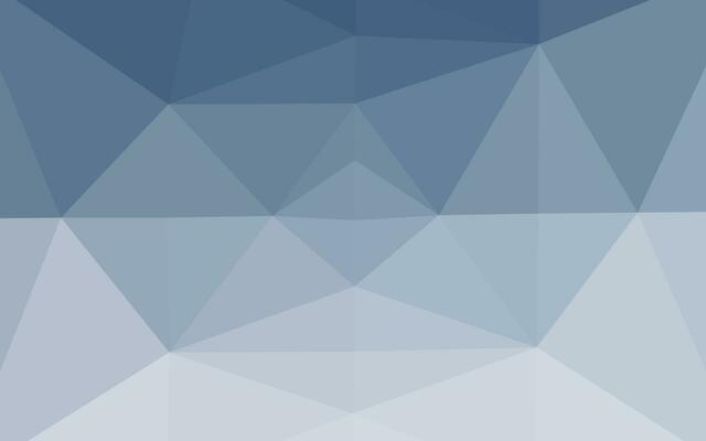 Light BLUE vector polygon abstract background.
