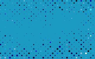 Light BLUE vector template with circles.