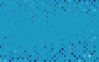 Light BLUE vector template with circles.