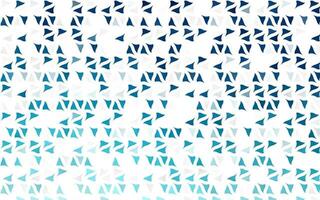 Light BLUE vector texture in triangular style.