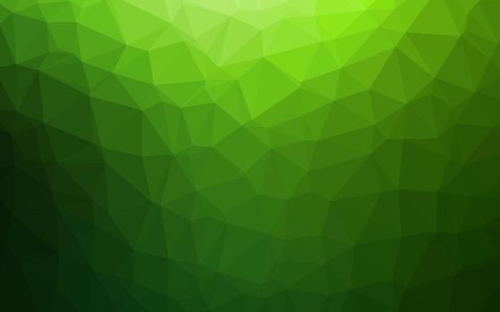 vector verde claro brillante patrón triangular.