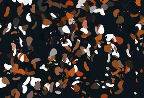 Light orange vector pattern with chaotic shapes.