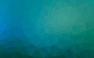 Light Blue, Green vector polygon abstract background.