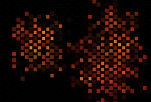 Dark Orange vector texture with rectangular style.