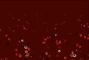 Light Orange vector backdrop with dots.