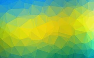 Light Blue, Yellow vector low poly texture.