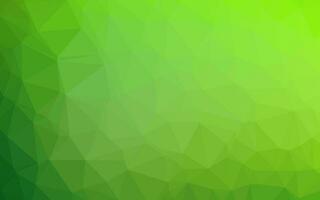 Light Green vector low poly texture.