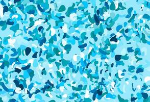 Light BLUE vector backdrop with abstract shapes.