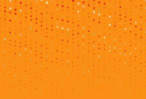 Light Orange vector backdrop with lines, rectangles.