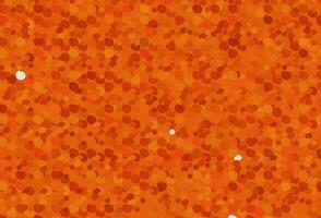 Light Orange vector pattern with bubble shapes.