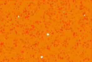 Light Orange vector pattern with liquid shapes.