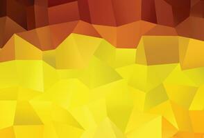 Light Orange vector polygon abstract layout.