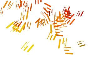 Light Orange vector template with repeated sticks.