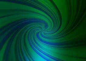 Dark Blue, Green vector abstract blurred background.