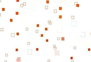 Light Orange vector texture with rectangular style.